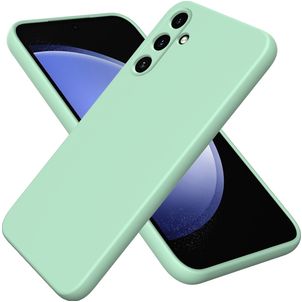 Mobigear Colors Coque Samsung Galaxy A35 Coque arrière en Silicone - Vert