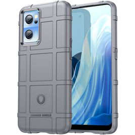 Mobigear Rugged Shield Coque OnePlus Nord CE 2 Coque arrière en TPU Souple Anti-Chocs - Gris