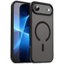 Mobigear Shockproof Coque iPhone Air MagSafe Coque arrière Rigide - Noir