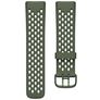 Mobigear Sport Plus Buckle Bracelet Silicone Fitbit Charge 5 Fermeture boucle ardillon - Vert