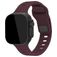 Mobilize Sports Bracelet Silicone Apple Watch Fermeture à clou et passant - 42/41/40/38 mm - Bordeaux