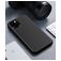 Mobigear Bio Coque iPhone 11 Coque arrière en Eco-Friendly - Noir