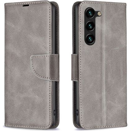 Mobigear Excellent Housse Samsung Galaxy S25 Plus Etui Porte-Monnaie - Gris