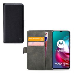 Mobilize Classic Gelly Wallet Housse Motorola Moto G10 Etui Porte-Monnaie - Noir