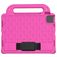 Mobigear Diamond Coque iPad Pro 11 Pouces (2021) Coque de tablette pour enfants avec Poignée Enfants en EVA - Rose
