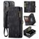 Caseme 008 Housse iPhone 16 Etui avec Coque Détachable Porte-Monnaie - Noir