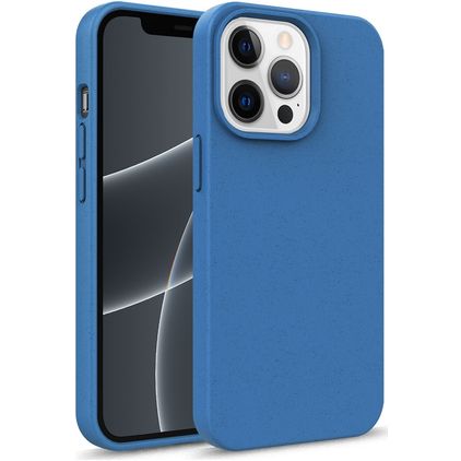Mobigear Bio Coque iPhone 13 Mini Coque arrière en Eco-Friendly - Bleu