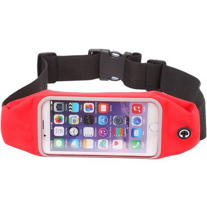 Mobigear Brassard Téléphone iPhone 6 Brassard Coque de Sport en Neoprène - Rouge