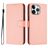 Mobigear Urban Wallet Housse iPhone 16 Pro Max Etui Porte-Monnaie - Rose
