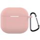 Mobigear Colors Coque Apple AirPods 4 Coque en Silicone Souple - Rose