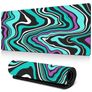 Mobigear Anti-Slip - Tapis de souris - 40 x 90 CM - Abstract Fluid 16