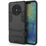 Mobigear Armor Stand Coque Huawei Mate 30 Coque arrière Rigide Anti-Chocs avec Support Amovible - Noir