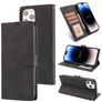 Mobigear Wallet Housse iPhone 14 Pro Max Etui Porte-Monnaie - Noir
