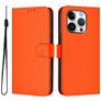 Mobigear Urban Wallet Housse iPhone 16 Pro Etui Porte-Monnaie - Orange