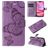 Mobigear Butterfly Housse iPhone 16 Etui Porte-Monnaie - Violet
