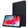 Mobigear Tri-Fold Gel Coque iPad Pro 11 Pouces (2021) Etui en TPU,Similicuir - Noir