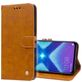 Mobigear Wallet Housse HONOR 8X Etui Porte-Monnaie - Cognac