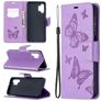 Mobigear Butterfly Housse Samsung Galaxy A32 5G Etui Porte-Monnaie - Violet
