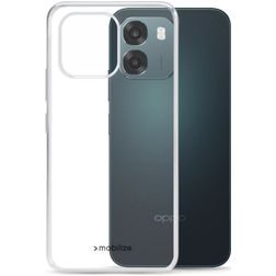 Mobilize Gelly Case Coque Transparente OPPO A6k Coque arrière en TPU Souple - Transparent