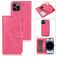 Mobigear Wallet Housse iPhone 15 Pro Etui avec Coque Détachable Porte-Monnaie - Rose