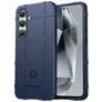 Mobigear Rugged Shield Coque Samsung Galaxy S24 FE Coque arrière en TPU Souple Anti-Chocs - Bleu