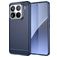 Mobigear Brushed Slim Coque Xiaomi 15 Pro Coque arrière en TPU Souple - Bleu