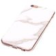 Mobigear Marble Coque iPhone 6s Coque arrière en TPU Souple - Blanc