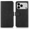 Mobigear Wallet Housse iPhone 17 Pro Max Etui Porte-Monnaie - Noir