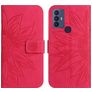 Mobigear Sunflower Housse TCL 30E Etui Porte-Monnaie - Magenta