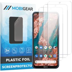 Mobigear Nokia X20 Protection d'écran Film - Compatible Coque (Lot de 3)
