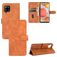 Mobigear Retro Samsung Galaxy A42 Étui Portefeuille - Cognac