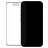 Mobilize Premium iPhone 15 Verre trempé Protection d'écran - Compatible coque - Noir