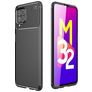 Mobigear Racing Coque Samsung Galaxy M32 4G Coque arrière en TPU Souple - Noir