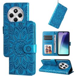 Mobigear Sunflower Housse Xiaomi Redmi 14C Etui Porte-Monnaie - Bleu