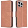 Mobigear Excellent iPhone 15 Pro Max Étui Portefeuille - Marron