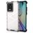 Mobigear Honeycomb Huawei P40 Plastique rigide Coque arrière Antichoc - Blanc