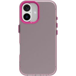 Mobigear Crystal Coque iPhone 16 Coque arrière Rigide - Rouge