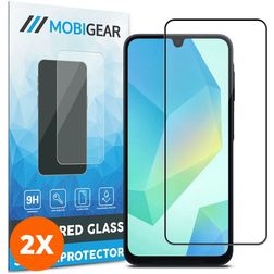 Mobigear Premium Samsung Galaxy A16 Verre trempé Protection d'écran - Compatible Coque (Lot de 2)