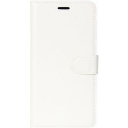 Mobigear Classic Housse Motorola Moto C Plus Etui Porte-Monnaie - Blanc