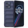Mobigear Bumpy Coque Realme 9 Pro Plus Coque arrière en TPU Souple - Dark Blue