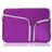 Mobigear Double Zipper Pochette Ordinateur portable en Neoprène 15 - 16 Pouces Housse ordinateur - Violet