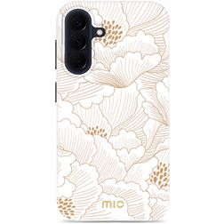 MIO Coque Samsung Galaxy A57 MagSafe Coque arrière Rigide - White Roses