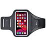 Mobigear Easy Fit Brassard Téléphone Samsung Galaxy A02s Brassard Coque de Sport en Neoprène - Noir