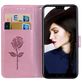 Mobigear Roses Housse HONOR 10 Lite Etui Porte-Monnaie - Rose doré
