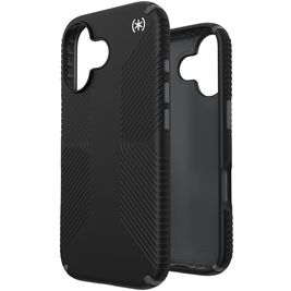 Speck Presidio2 Grip Coque iPhone 17 Coque arrière Rigide Anti-Chocs - Noir