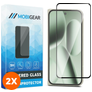 Mobigear Premium Google Pixel 10 Pro Fold Verre trempé Protection d'écran - Compatible Coque - Noir (Lot de 2)