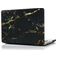 Mobigear Marble MacBook Pro 15 Pouces (2008-2012) Coque - Noir / Marron - Model A1260 / A1286