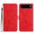 Mobigear Stitch Housse iPhone Air Etui Porte-Monnaie - Rouge