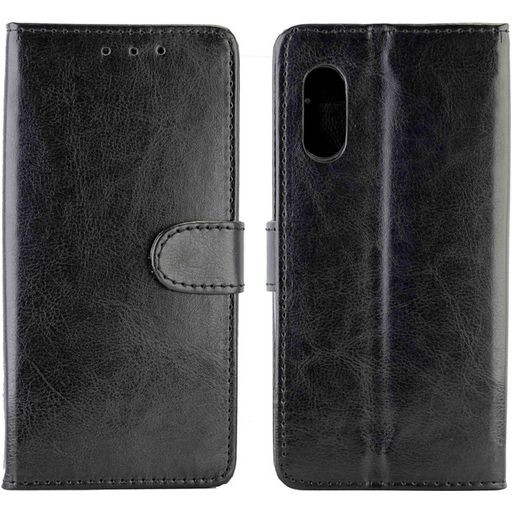 Mobigear Wallet Housse Samsung Galaxy Xcover Pro Etui Porte-Monnaie - Noir