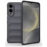 Mobigear Bumpy Coque Samsung Galaxy S25 Edge Coque arrière en TPU Souple - Gris